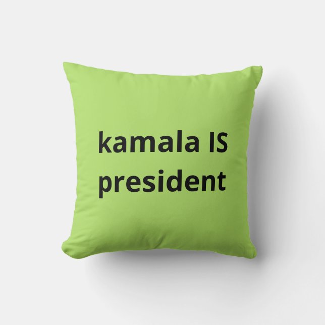 Kamala Harris är president 2024 Kudde (Framsida)