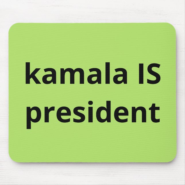 Kamala Harris är president 2024 Musmatta (Framsidan)