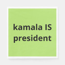 Kamala Harris är president 2024 Pappersservett