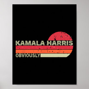 Kamala Harris är uppenbart. Harris Uppenbar Poster