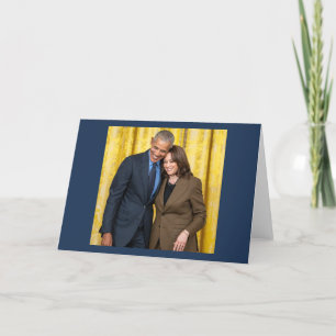 Kamala Harris & Barack Obama Tack Kort