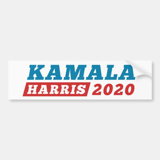 Kamala Harris bildekal 2020 (Framsidan)