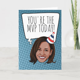 Kamala Harris Birthday: Du är MVP idag Kort
