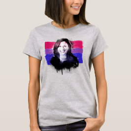 Kamala Harris Bisexuell Pride T-Shirt
