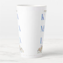 Kamala Harris. Blommor. Diskret. Vit och blå