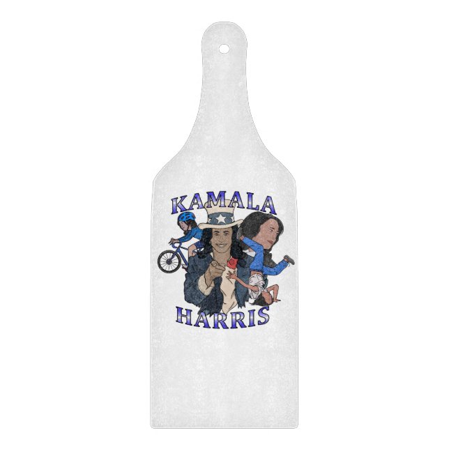 Kamala Harris Bootleg Rap Stil Val (Framsidan)