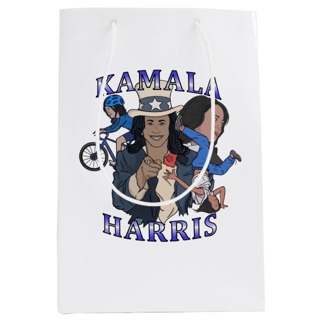 Kamala Harris Bootleg Rap Stil Val (Framsidan)