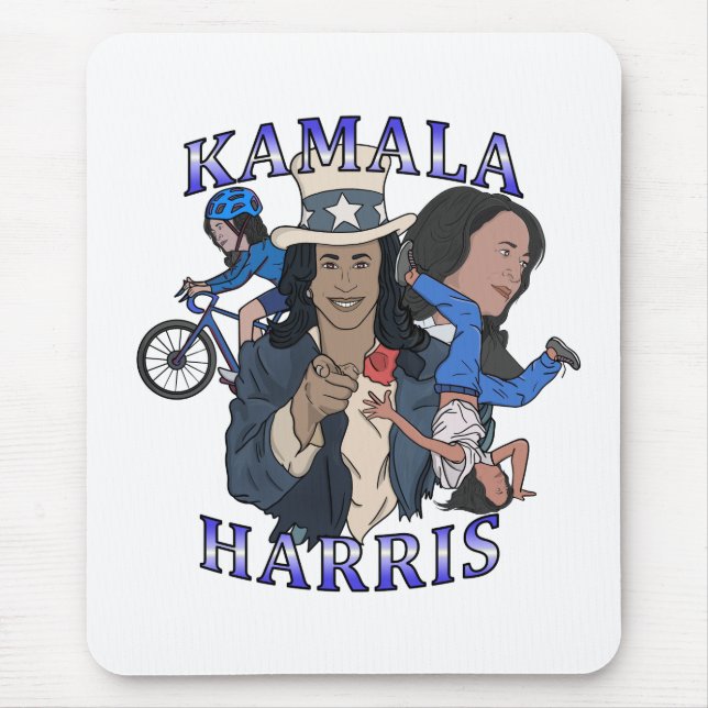 Kamala Harris Bootleg Rap Stil Val Musmatta (Framsidan)