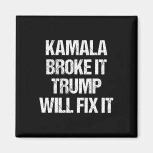 Kamala Harris bröt det Trump kommer fixa det Magnet