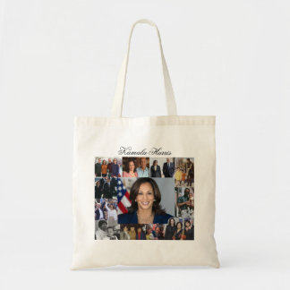 Kamala Harris Budget Tote Bag Tygkasse