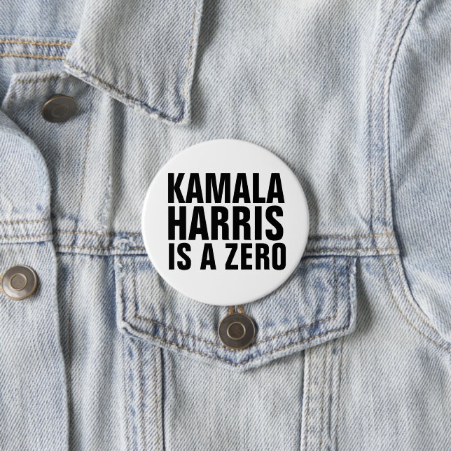 KAMALA HARRIS BUTTONS KNAPP (In Situ)
