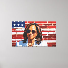 KAMALA HARRIS CANVASTRYCK
