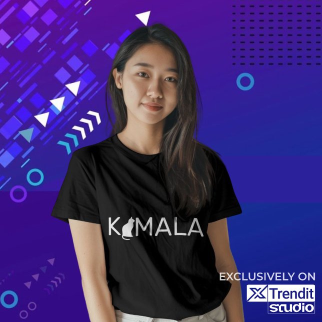 Kamala Harris Cat Dam, Cat dam kärlek Kamala T Shirt (cat ladies for kamala harris, usa, republican, maga, america, president, conservative, politics)