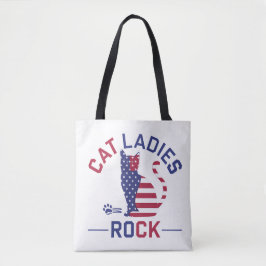 KAMALA HARRIS CAT DAM STEN! Tote Bag Tygkasse