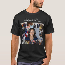 Kamala Harris Collage Basic T-Shirt