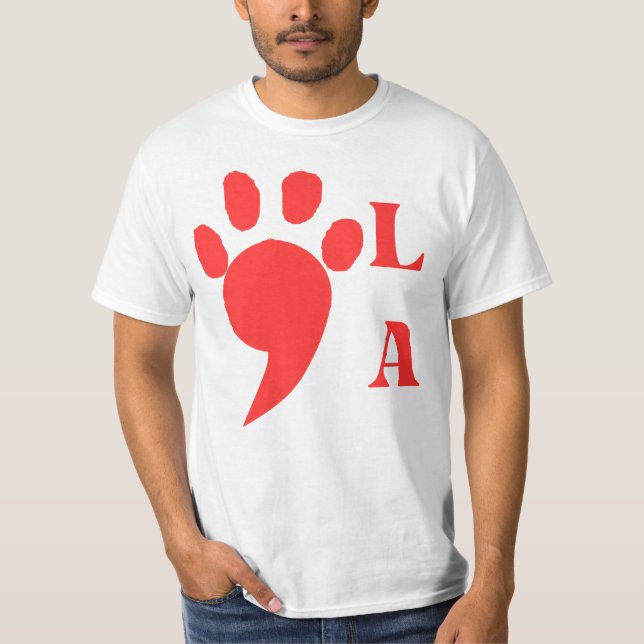 Kamala Harris Comma-la chilenska cat dam tass T Shirt (Framsida)