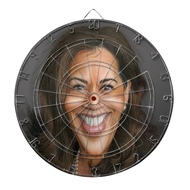Kamala Harris Darttavla (Framsidan)