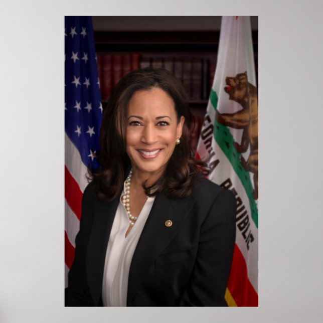 Kamala Harris Demokrat VP Kandidat 2020 Poster (Framsidan)