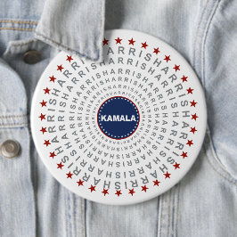 KAMALA HARRIS Echoes of Change Button Knapp