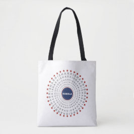 KAMALA HARRIS Echoes of Change Tote Bag Tygkasse