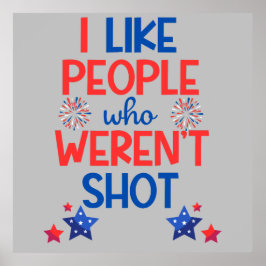 Kamala Harris Election Funny Anti-Trump Red & Blue Poster