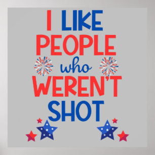 Kamala Harris Election Funny Anti-Trump Red & Blue Poster