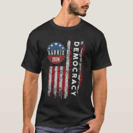 Kamala Harris Ersätter Biden President Demokrati T Shirt