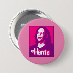 Kamala Harris Fläkt Rosa Knapp