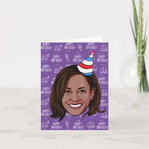 KAMALA HARRIS Födelsedag Kort