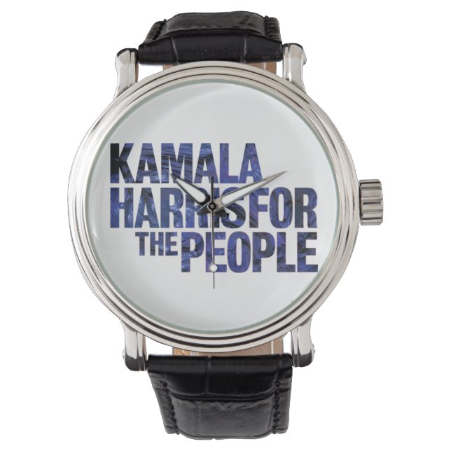 Kamala Harris för 2024 års president Armbandsur (Framsida)