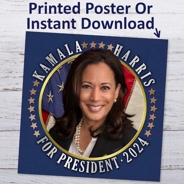 Kamala Harris för 2024 års talman Poster (Skapare uppladdad)
