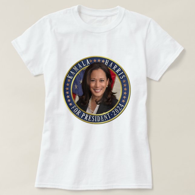 Kamala Harris för 2024 års talman T Shirt (Design framsida)