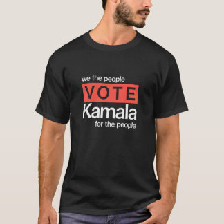 Kamala Harris för 2024 års val Omröstning T Shirt