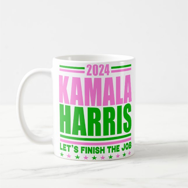 Kamala Harris för 2024 Mugg (Vänster)