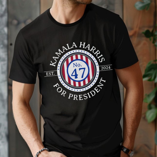 Kamala Harris För 47:e presidenten 2024 T Shirt (Skapare uppladdad)