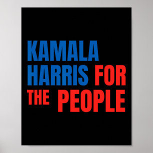 Kamala Harris för den amerikanske presidenten Ca Poster