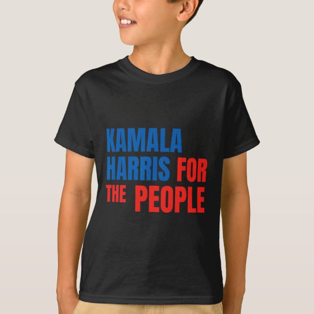 Kamala Harris för den amerikanske presidenten Ca T Shirt (Framsida)
