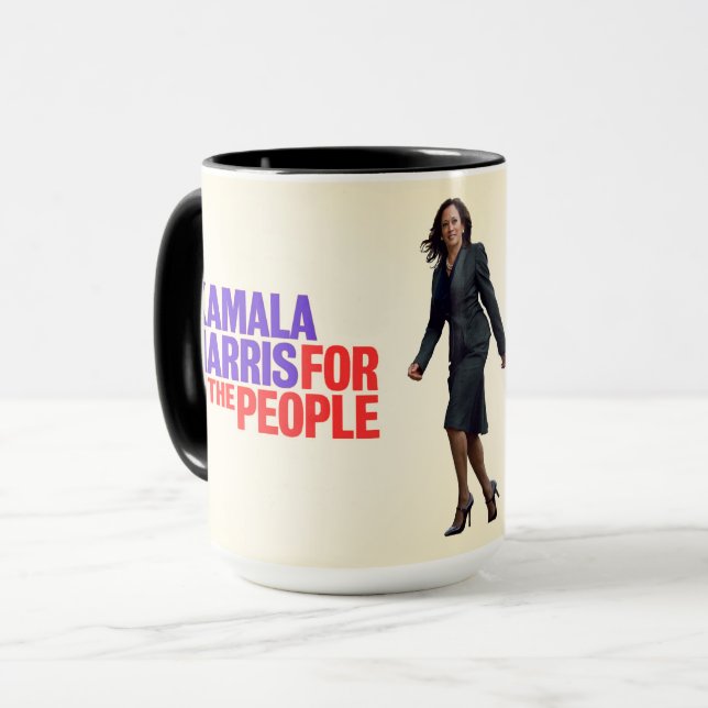 Kamala Harris för folket 2020 Mugg (Framsida vänster)