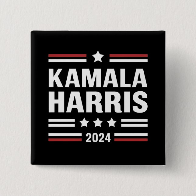 Kamala Harris för folket 2024 president Knapp (Framsida)