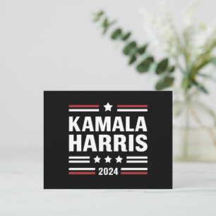 Kamala Harris för folket 2024 president Vykort