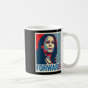 Kamala Harris För Krig Inte Framåt Pro-trump 2024 Kaffemugg