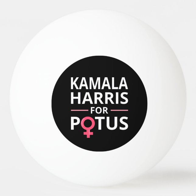 Kamala Harris for POTUS I Pingisboll (Framsidan)