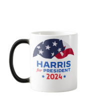 Kamala Harris För president 2024 Amerikanska flagg