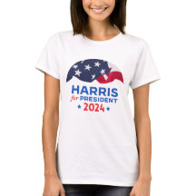 Kamala Harris För president 2024 Amerikanska flagg