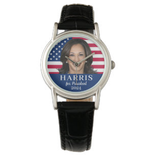 Kamala Harris För president 2024 Armbandsur