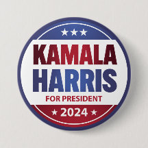 Kamala Harris För president 2024 Blue