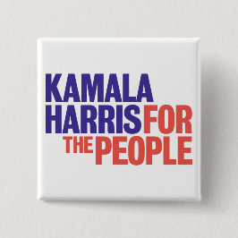 Kamala Harris för president 2024 Button Knapp