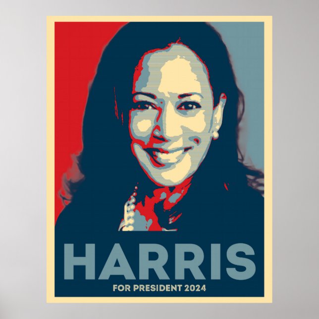 Kamala Harris för president 2024 - hopp Poster (Framsidan)