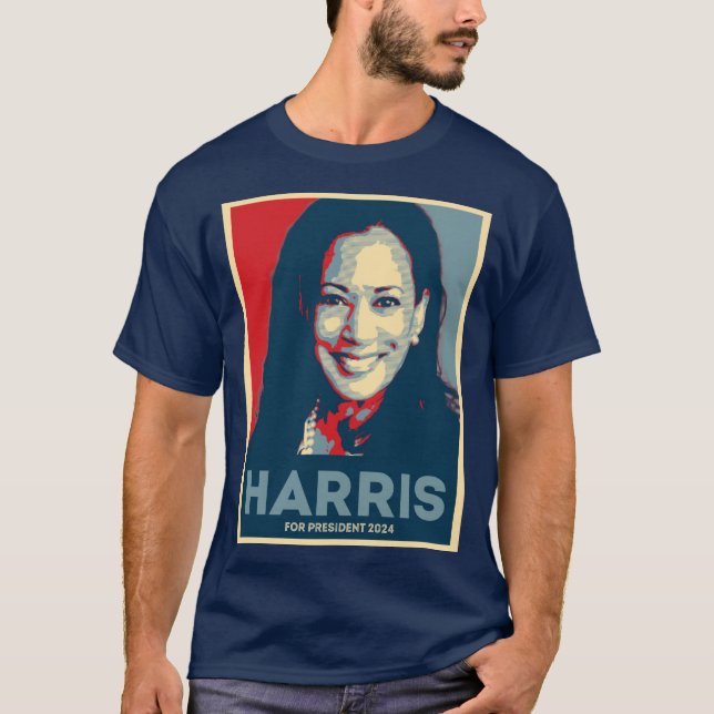 Kamala Harris för president 2024 - hopp T Shirt (Framsida)