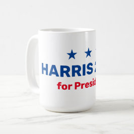 Kamala Harris För president 2024 Kaffemugg